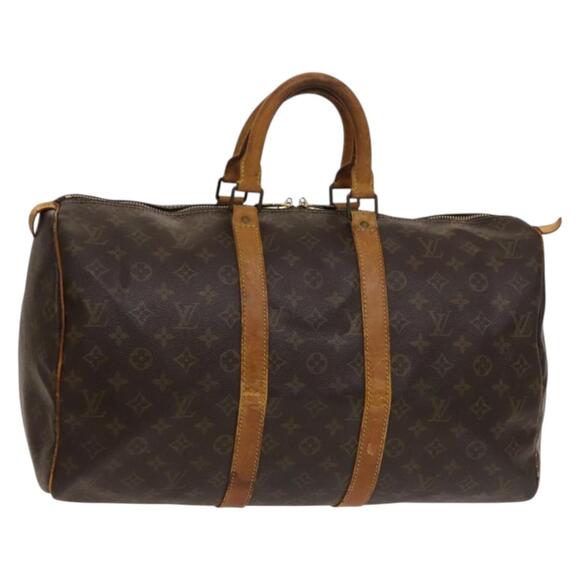 LOUIS VUITTON Monogram Keepall 45 Boston Bag M41428 - Picture 1 of 16
